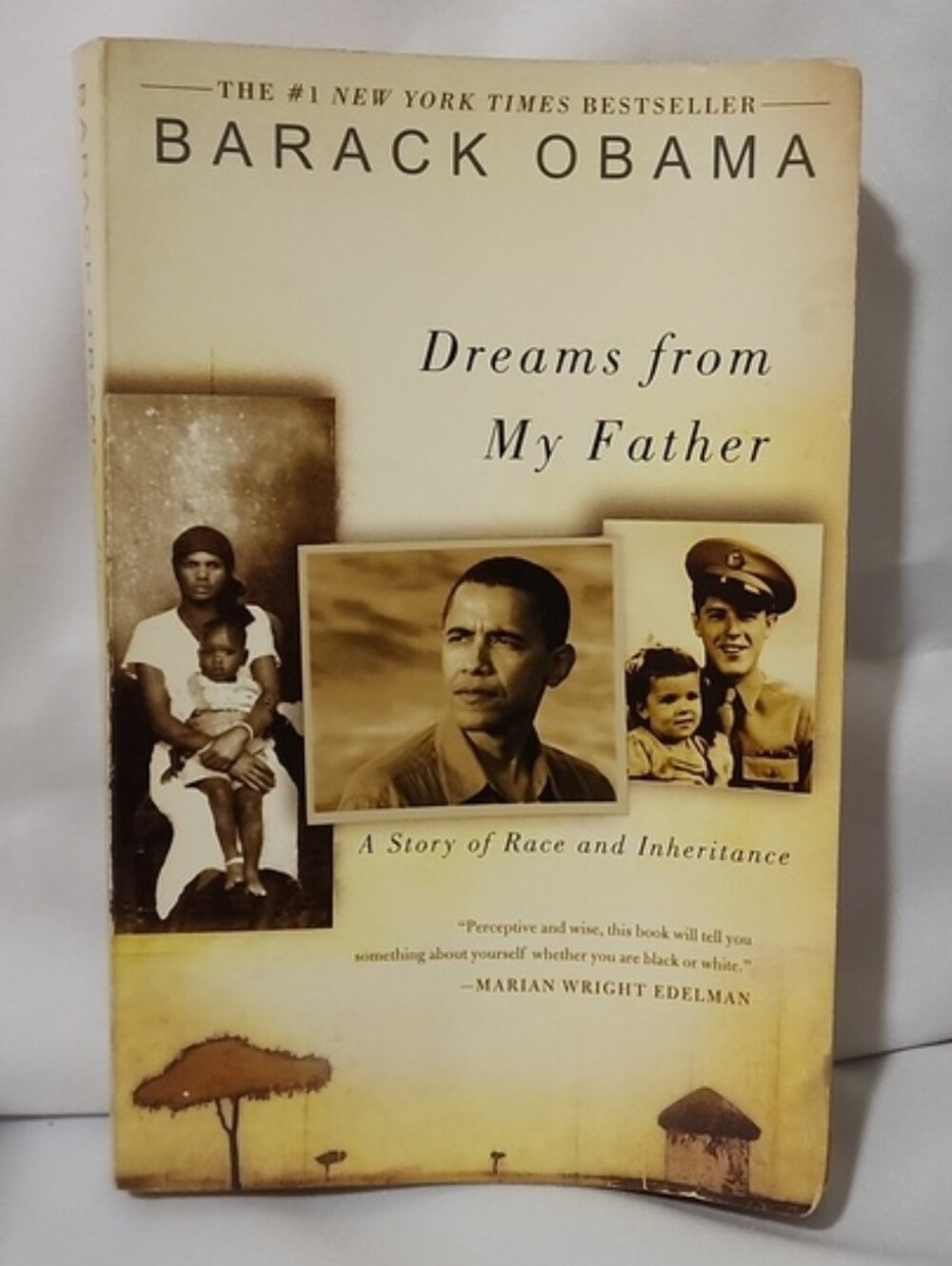 Dreams from My Father by Barack Obama paperback book